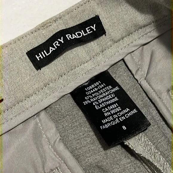 HILARY RADLEY GREY DRESS PANTS (8) - Picture 11 of 16